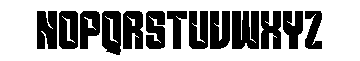MONVARK-Regular Font UPPERCASE