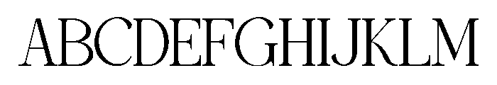 MOON CREME Regular Font UPPERCASE