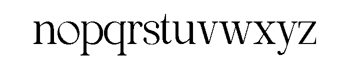 MOON CREME Regular Font LOWERCASE