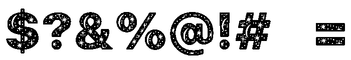 MOON SPARKLE Font OTHER CHARS