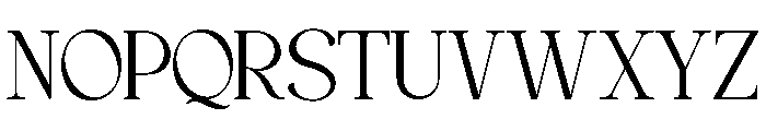 MOONCREME-Regular Font UPPERCASE