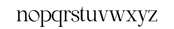 MOONCREME-Regular Font LOWERCASE