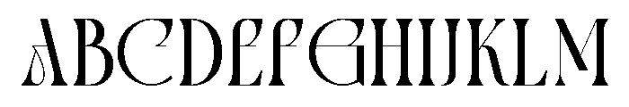 MOONSCYTHE-Regular Font UPPERCASE