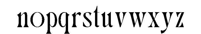 MOONSCYTHE-Regular Font LOWERCASE