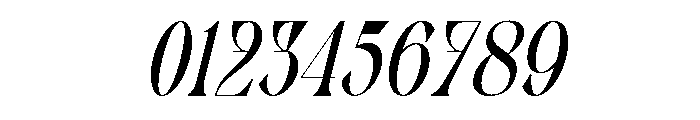 MOONSCYTHE-Slant Font OTHER CHARS