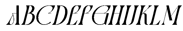 MOONSCYTHE-Slant Font UPPERCASE