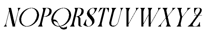 MOONSCYTHE-Slant Font UPPERCASE