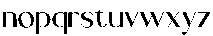 MOORISA-Regular Font LOWERCASE