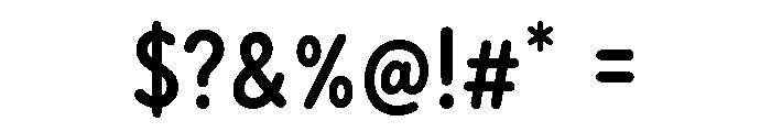 MOPSY Regular Font OTHER CHARS
