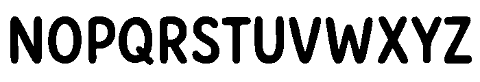MOPSY Regular Font UPPERCASE