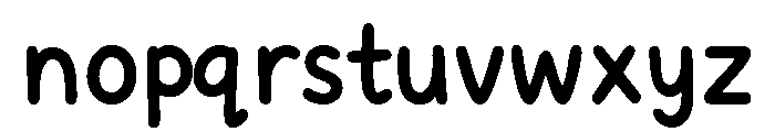 MOPSY Regular Font LOWERCASE