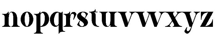 MORGEL Font LOWERCASE