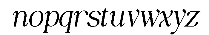 MORIENT-Regular Font LOWERCASE