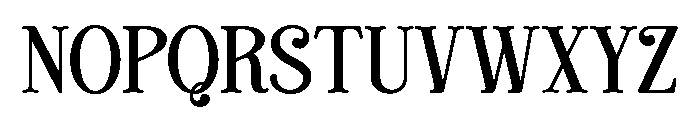 MORNING CHRISTMAS Regular Font UPPERCASE