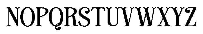 MORNINGCHRISTMAS-Regular Font UPPERCASE