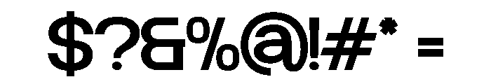 MORPHIX-Regular Font OTHER CHARS