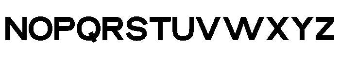 MORSEO-Bold Font UPPERCASE