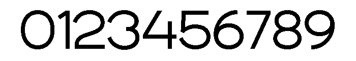 MORSEO Extra Light Font OTHER CHARS