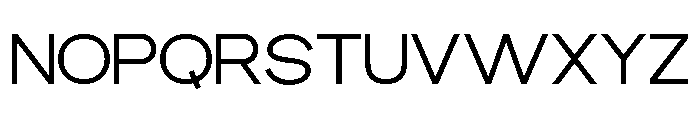 MORSEO Extra Light Font UPPERCASE