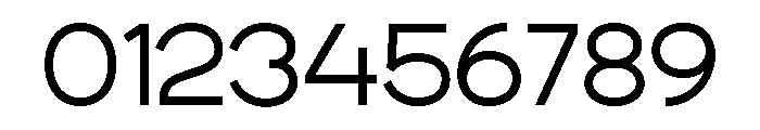 MORSEO-ExtraLight Font OTHER CHARS