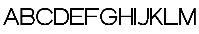 MORSEO-ExtraLight Font UPPERCASE
