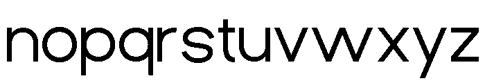 MORSEO-ExtraLight Font LOWERCASE