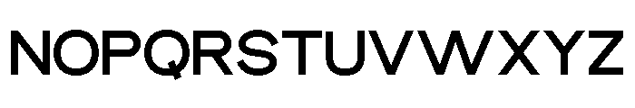 MORSEO-Medium Font UPPERCASE