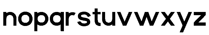 MORSEO-Medium Font LOWERCASE