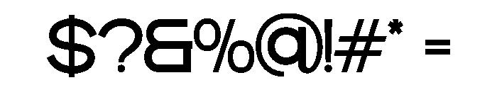 MORSEO-Regular Font OTHER CHARS