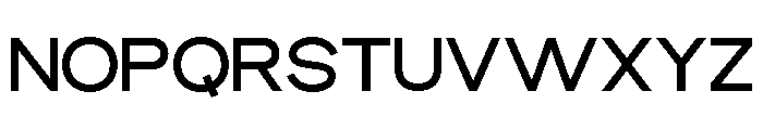 MORSEO-Regular Font UPPERCASE