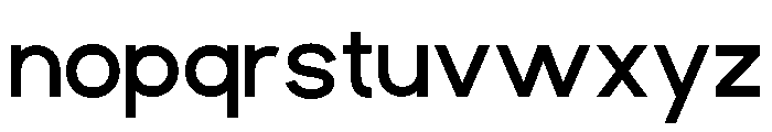 MORSEO-Regular Font LOWERCASE