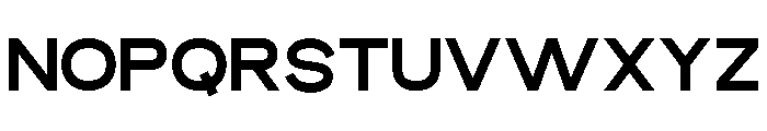 MORSEO Semi Bold Font UPPERCASE
