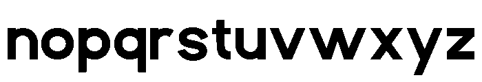 MORSEO Semi Bold Font LOWERCASE