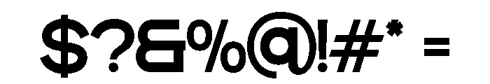 MORSEO-SemiBold Font OTHER CHARS