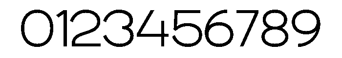 MORSEO-Thin Font OTHER CHARS
