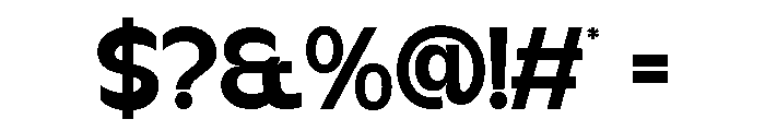 MORVI-Regular Font OTHER CHARS