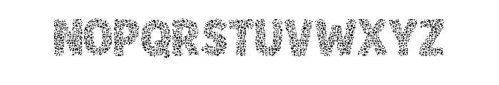 MoM Print Font UPPERCASE
