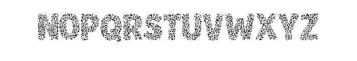 MoM Print Font LOWERCASE