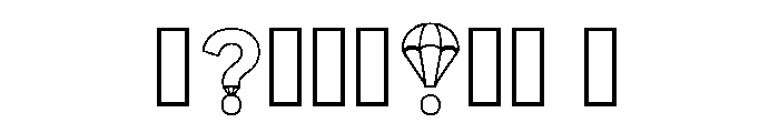 Moabi Regular Font OTHER CHARS