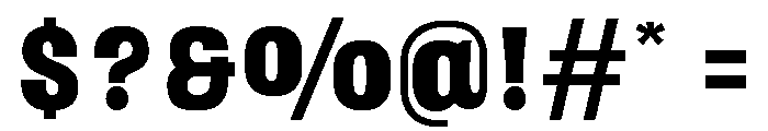 Moana Laguna Regular Font OTHER CHARS