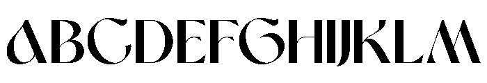 MoanaFalisa-Regular Font UPPERCASE
