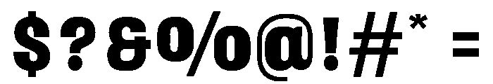 MoanaLaguna-Regular Font OTHER CHARS