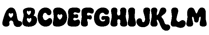 Mobie Font UPPERCASE