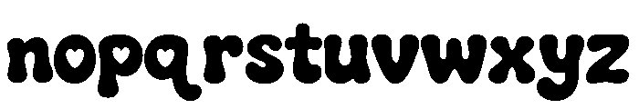 Mobie Font LOWERCASE