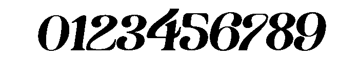 Mobigail Italic Font OTHER CHARS