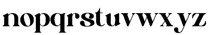 Mobigail Regular Font LOWERCASE
