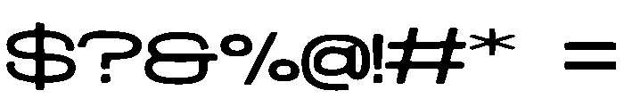 Moccasin Font OTHER CHARS