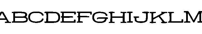 Moccasin Font UPPERCASE