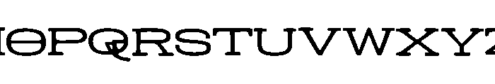 Moccasin Font UPPERCASE