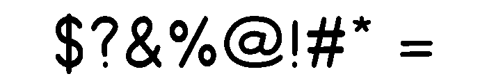 Mocha Delight Font OTHER CHARS